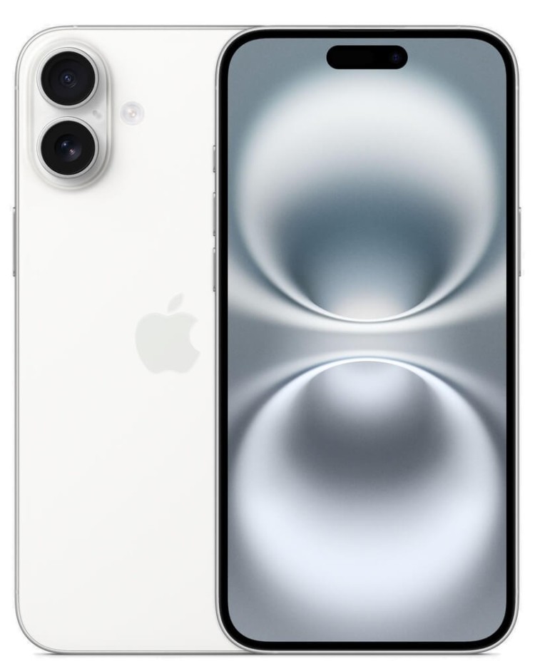 Смартфон Apple iPhone 16 Plus 256GB белый