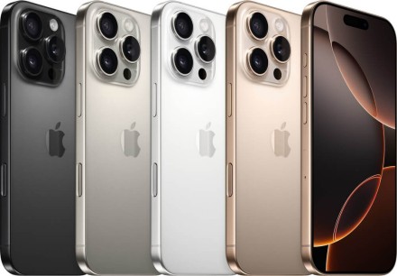 Смартфон Apple iPhone 16 Pro 1TB пустынный титан