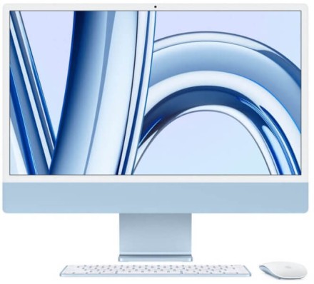 Моноблок Apple iMac 24" Retina 4,5K (M3 8C CPU, 8C GPU) 16/512GB SSD синий