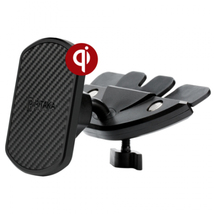 Автомобильный держатель Pitaka Magmount QI CD SLOT  для слота в CD