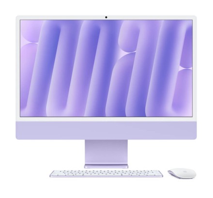 Моноблок Apple iMac 24" Retina 4,5K (M4 10C CPU, 10C GPU) 32/1TB SSD, фиолетовый