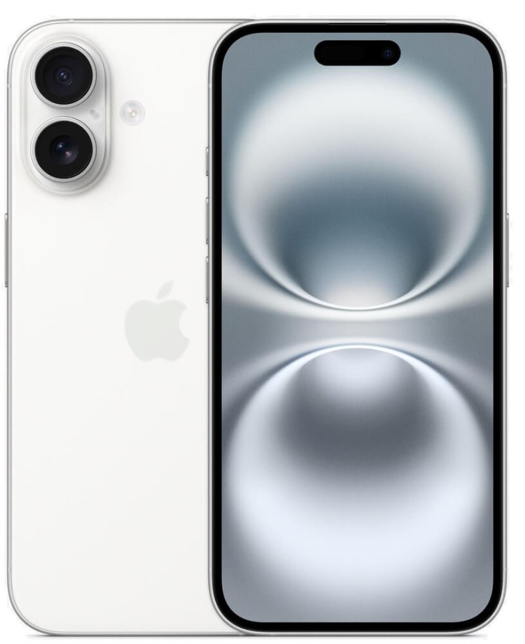 Смартфон Apple iPhone 16 128GB белый